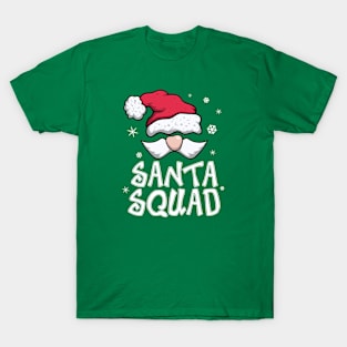 Family Christmas Pajamas - Santa Squad Matching Christmas T-Shirt